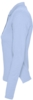 Рубашка поло женская с длинным рукавом Podium 210 голубая, размер S (Изображение 3)
