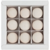 Набор из 9 пирожных макарон, в коробке с окошком (Изображение 3)