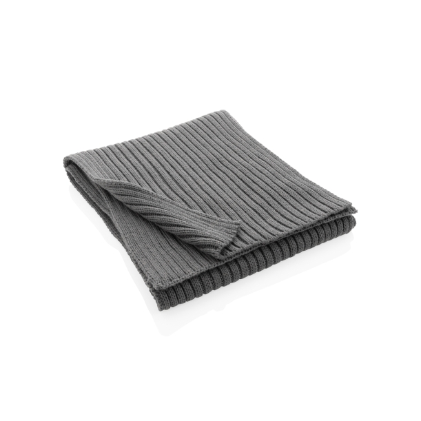 Вязаный шарф Impact из Polylana® AWARE™, 180x25 см (Изображение 5)
