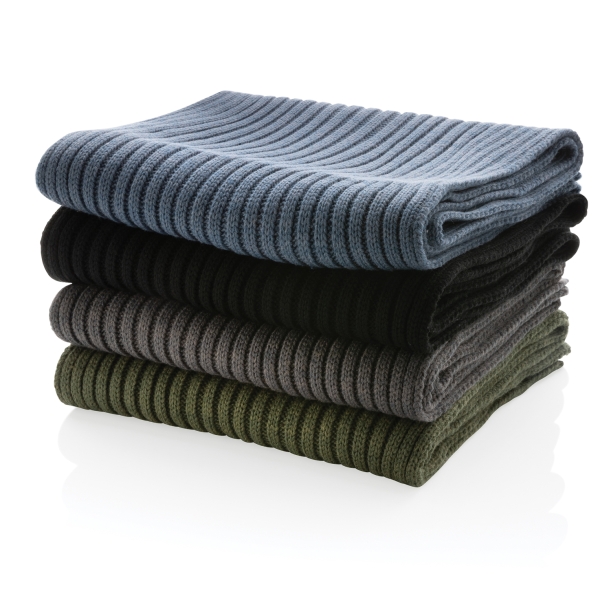 Вязаный шарф Impact из Polylana® AWARE™, 180x25 см (Изображение 4)