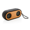 Колонка с двумя динамиками Bamboo X, черный (Изображение 1)