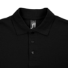 Рубашка поло мужская Spring 210 черная, размер L (Изображение 3)