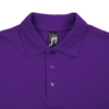 Рубашка поло мужская Spring 210 темно-фиолетовая, размер S (Изображение 3)