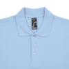 Рубашка поло мужская Spring 210 голубая, размер S (Изображение 3)