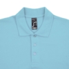 Рубашка поло мужская Spring 210 бирюзовая, размер XXL (Изображение 3)