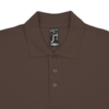 Рубашка поло мужская Spring 210 шоколадно-коричневая, размер S (Изображение 3)