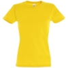 Футболка женская Imperial women 190 желтая, размер S (Изображение 1)