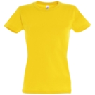 Футболка женская Imperial women 190 желтая, размер XL